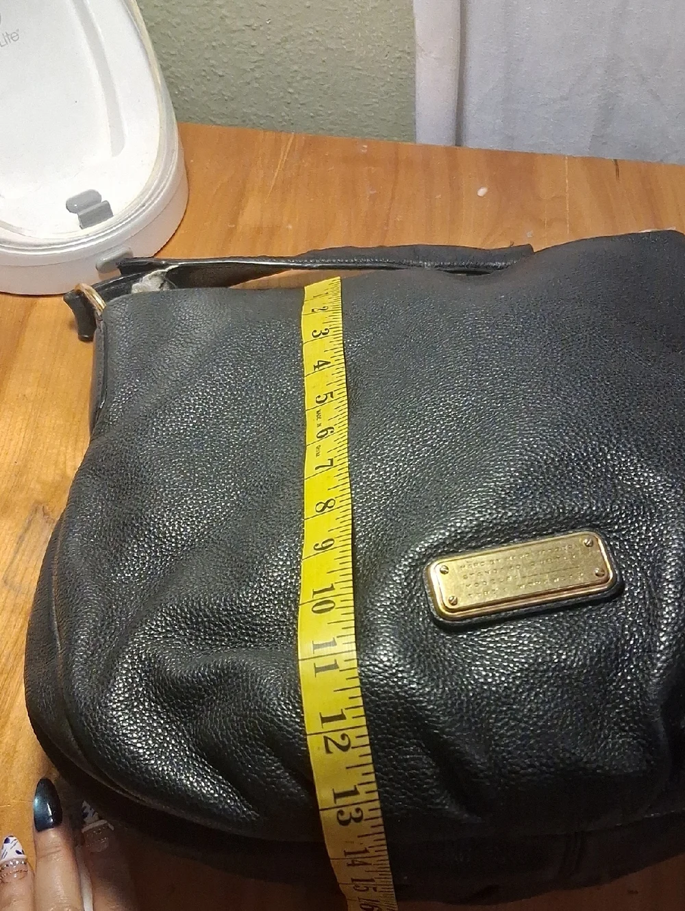 Marc By Marc Jacobs Black Leather Hobo Shoulder Bag